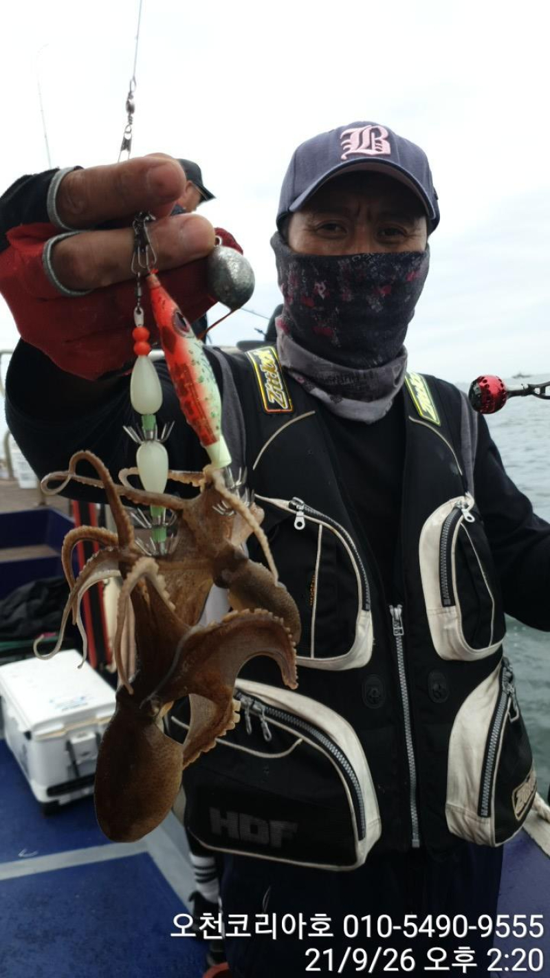 코리아호 9월26일쭈구미 조황 고생 많으셨습니다