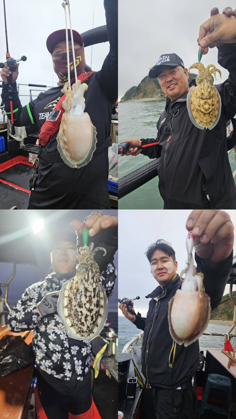 10/04 브라보피싱호 갑오징어낚시 조황
