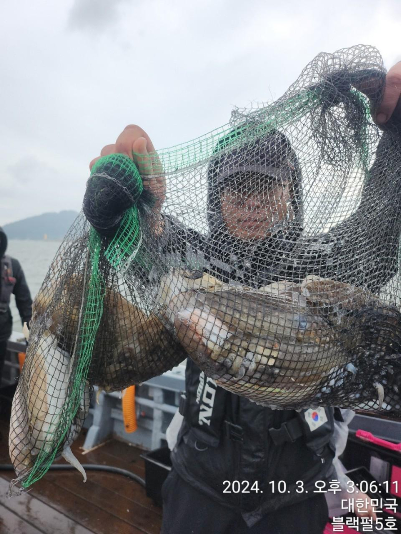 [군산 블랙펄호] 3일 신발짝 갑이 늦은조황