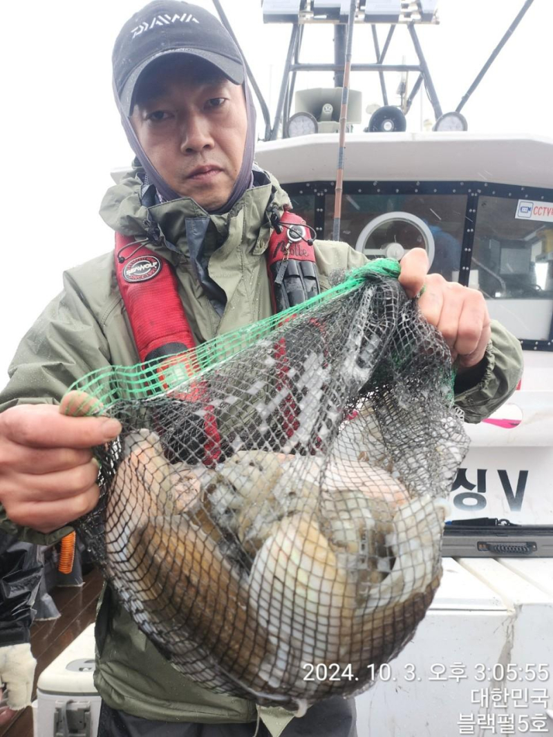 [군산 블랙펄호] 3일 신발짝 갑이 늦은조황