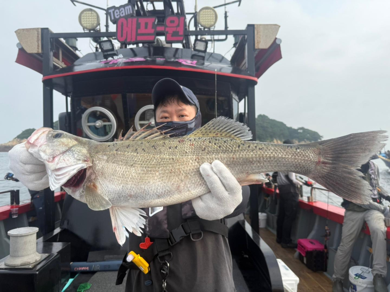 인천 팀에프호 7월 07일 외수질 농어 & 광어 조황!!